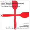 Red Silicone Spatula (8 inch) - Image 2