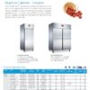 Two Door Reach-In Freezer (Static) (STF 600 BTM New) - Image 2