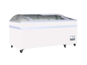 600 Ltr Curved Glass Lid Island Freezer (CIL-1650EC)