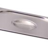 Stainless Steel 1/2 GN Pan with Lid (Half GN) - Image 2