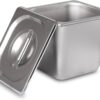 Stainless Steel 1/6 GN Pan with Lid - Image 4