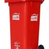 Wheel Waste Bin with Manual Lift (120 Ltr) Multi-colour - Image 5
