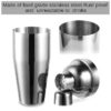 Cocktail Shaker Set 750 Ml - Image 4