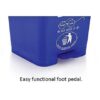 HDPE Dusbtin (70 Ltr) Multi-colour - Image 3
