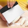 Dough Scrapper/Bench Scrapper with Plastic Handle - Image 3