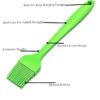 Green Basting Brush (Silicone) (10 inch) - Image 3