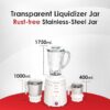 Sujata Supermix 900 Watts Mixer Grinder - Image 3