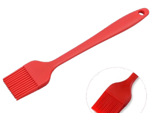 Red Basting Brush (Silicone) (10 inch)
