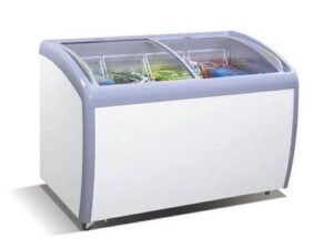 391 Ltr Curved Glass Top Chest Freezer (IKG 421 C)
