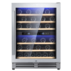 46 Bottles Free-standing Wine Cooler (Dual Temp Zone) (SRW-54D)
