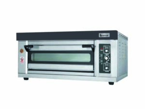 Single Deck Two Trays Electric Oven (EDO-1D-2T Black Italia)
